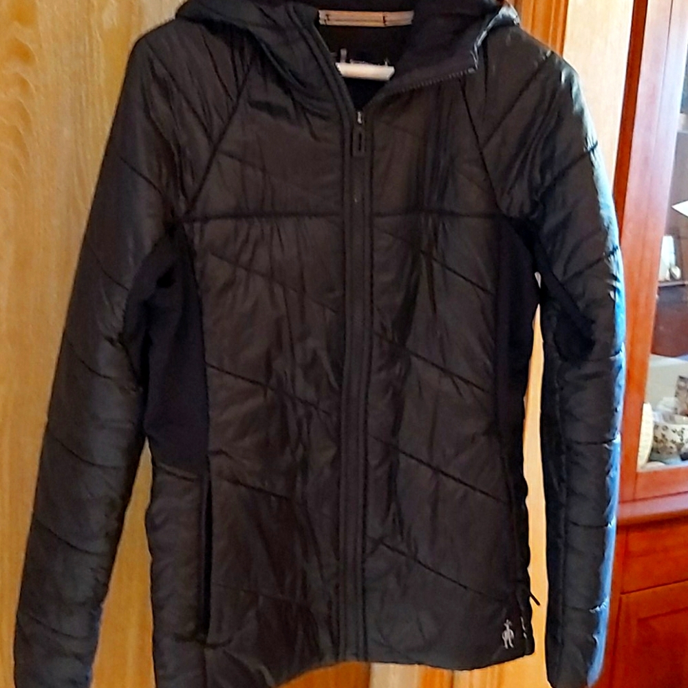 Size small smart wool hooded jacket